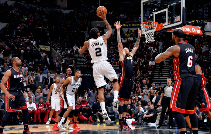 Spurs vs Thunder Western Conference finals 2014 NBA